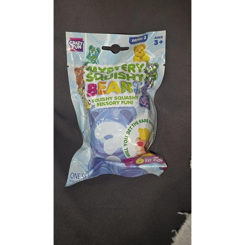 MYSTERY SQUISHY BEARS VIRAL TIKTOK NEW BEAR SENSORY FUN SERIES 3 FACTORY SEALED